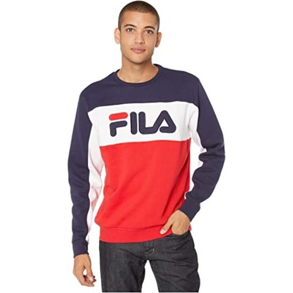 Fila Other - NWT Fila Red White & Blue Crew Sweatshirt - L